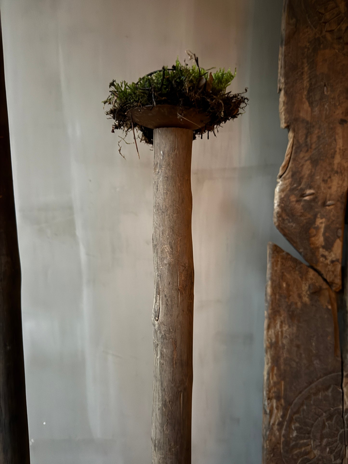 Boterstamper kandelaar (kleinste op de foto)