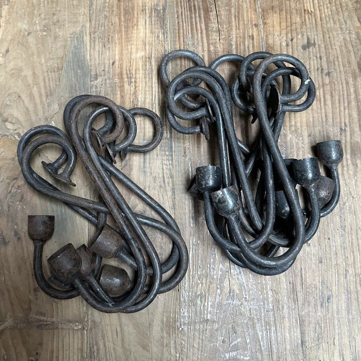 Glashaak / s kandelaar zwart