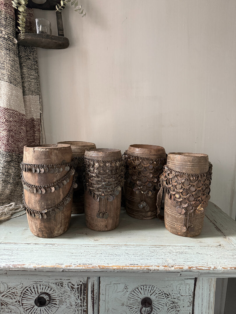 Houten kruikje incl. kruikketting