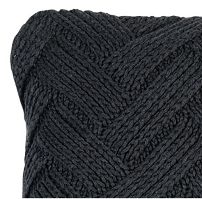 Silt kussen Valencia Dark Grey