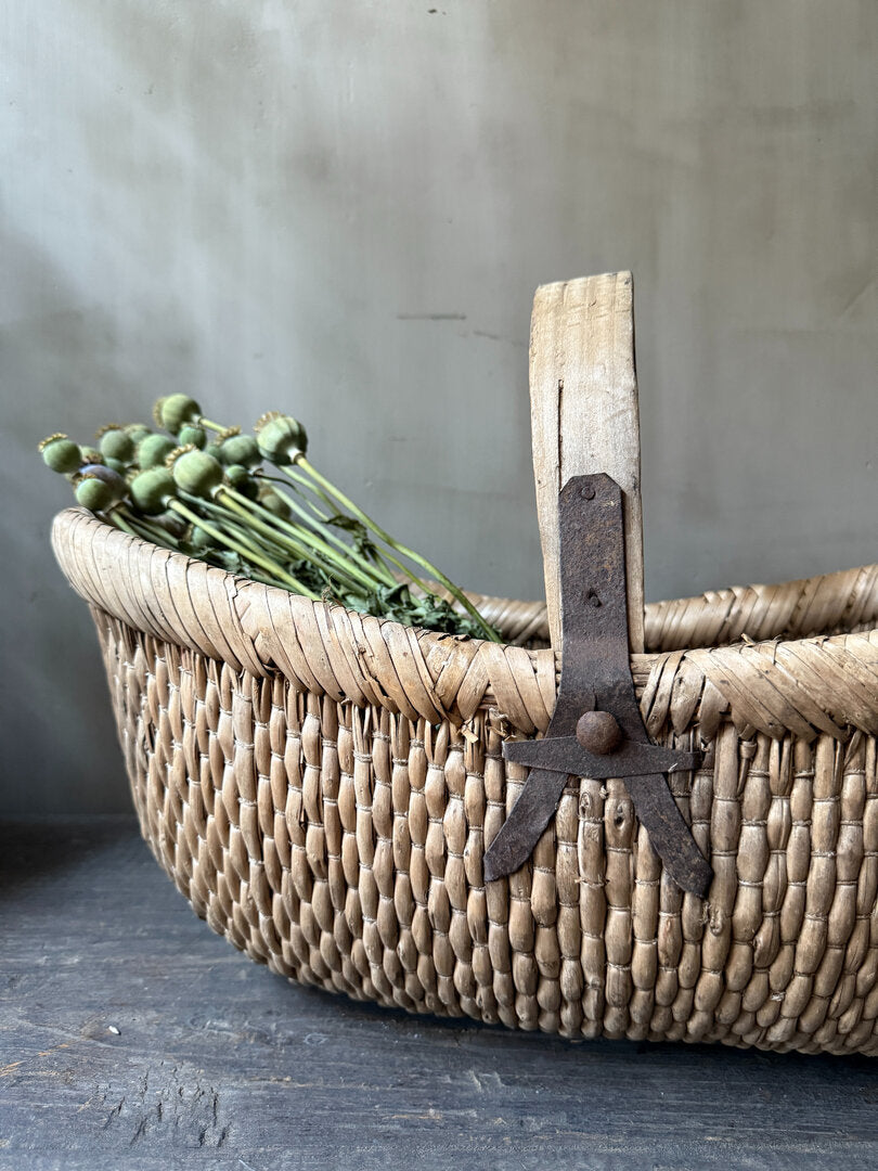Chinees plukmandje met hengsel