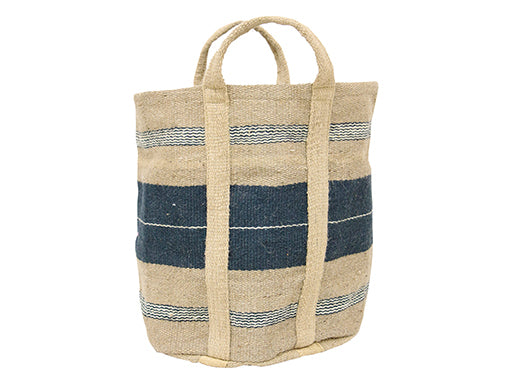 Jute tas zwart - My Sober Home