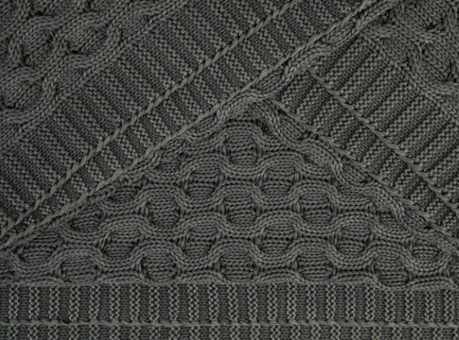 Silt woondeken Texel Antraciet 130 x 170