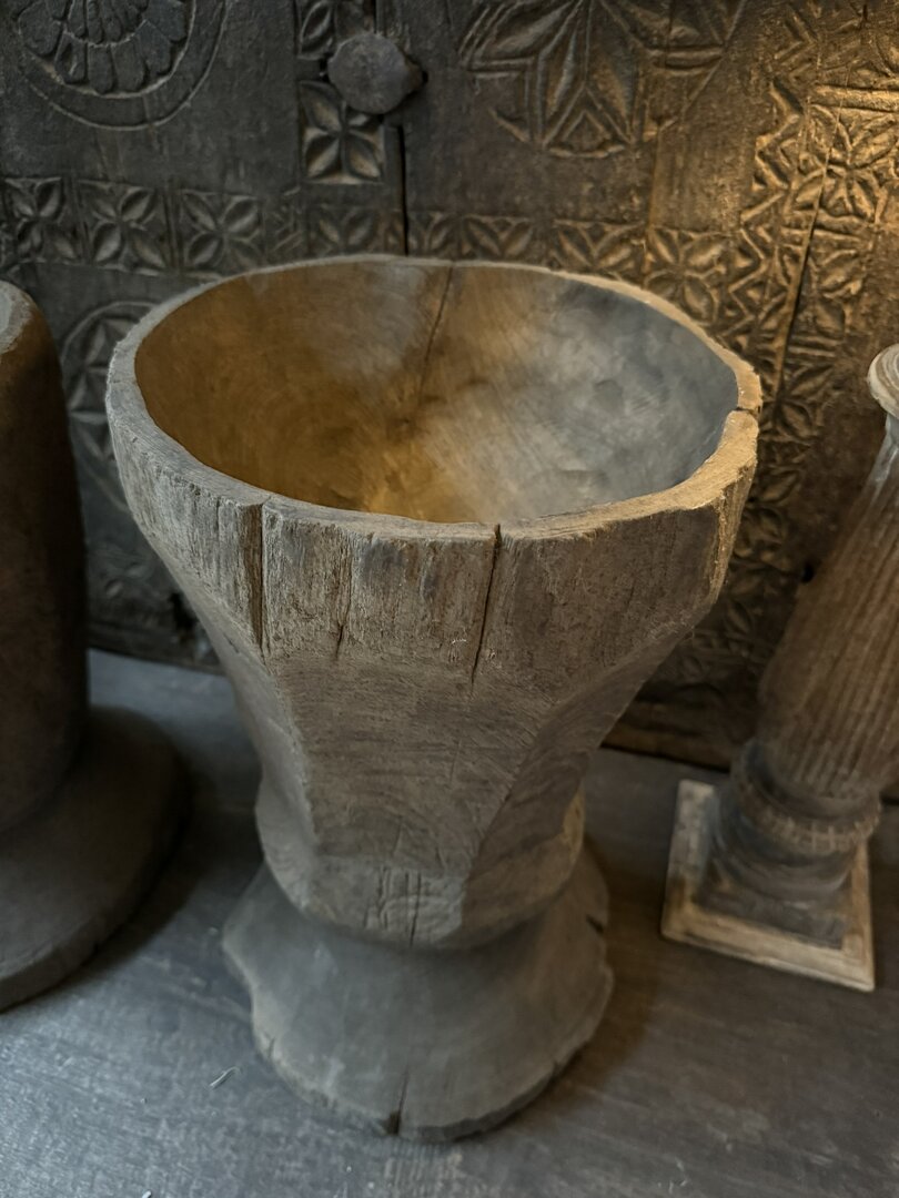 Unieke Aziatische vijzel