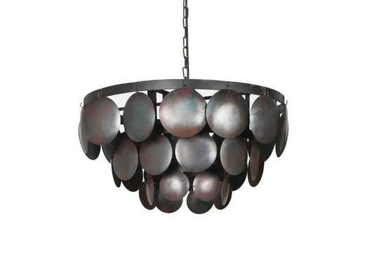 Hanglamp metalen ronde schijven Lauren M