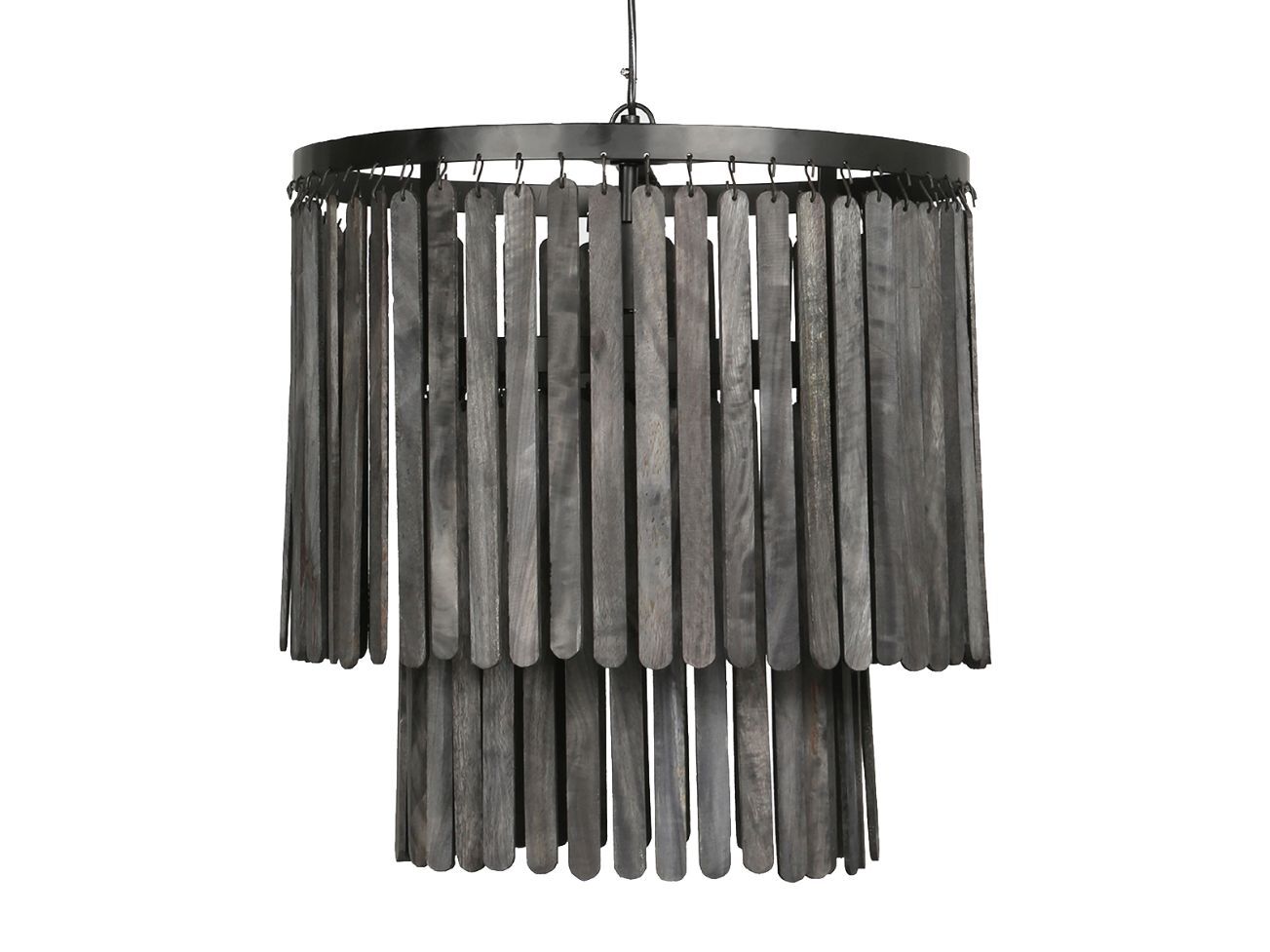 Hanglamp houten lamellen Sophie S