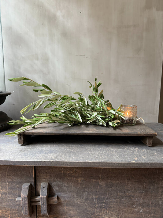 Oude houten Bajot tafel / plank - My Sober Home