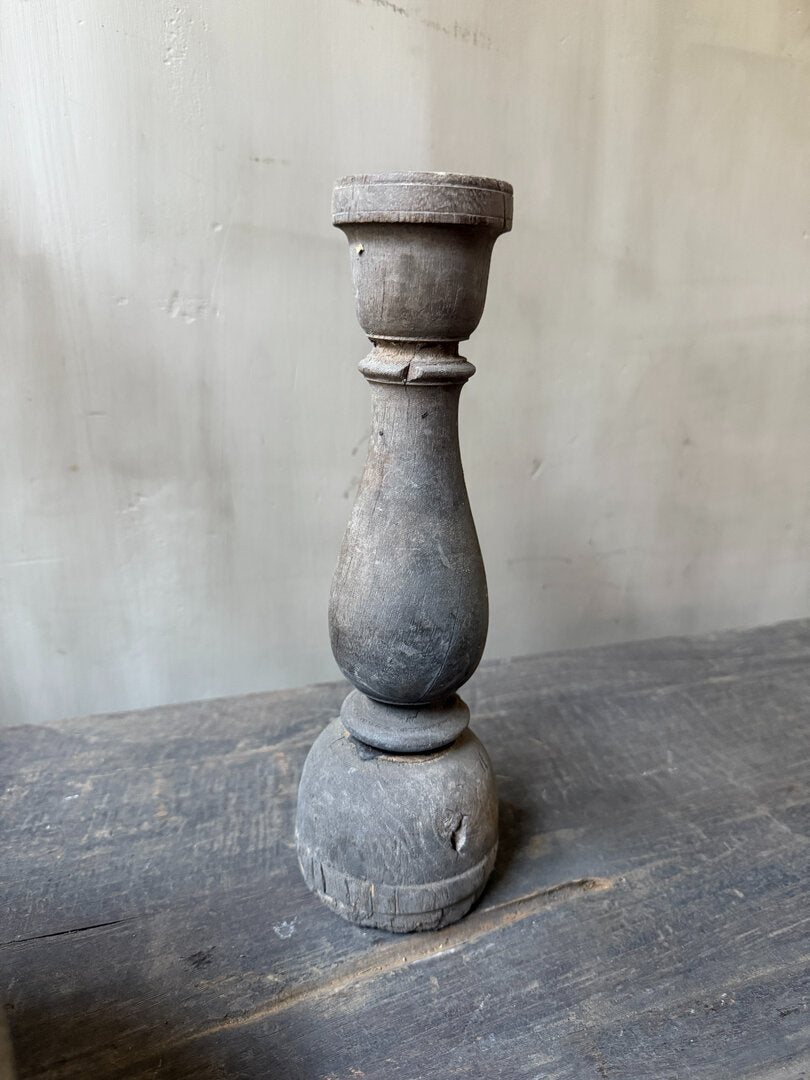 Houten kandelaar/baluster