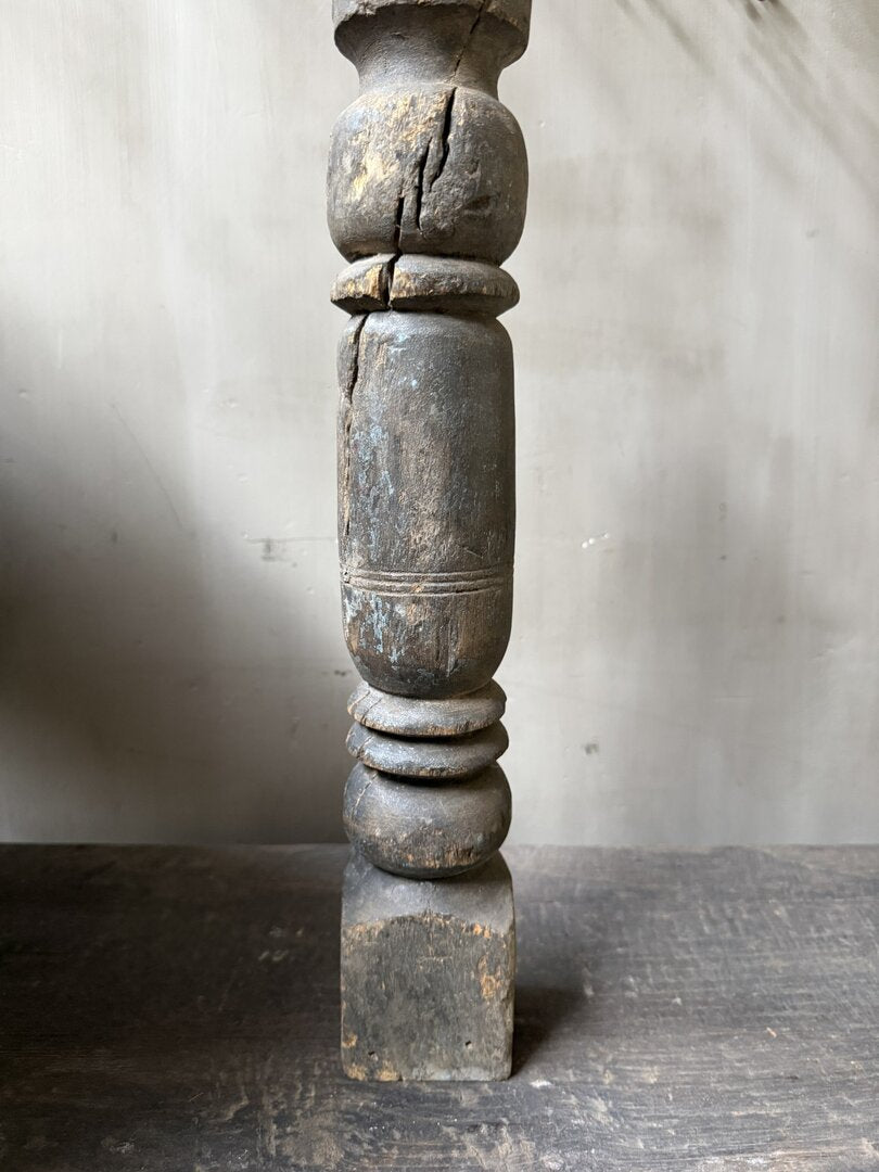 Houten kandelaar/baluster - My Sober Home