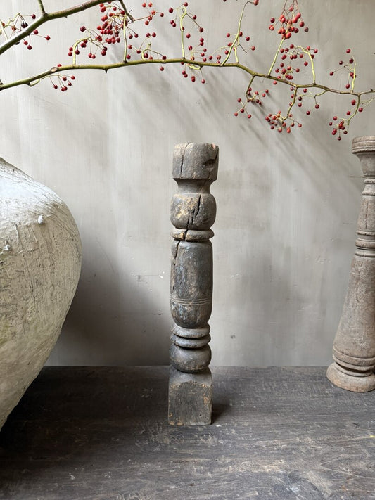 Houten kandelaar/baluster