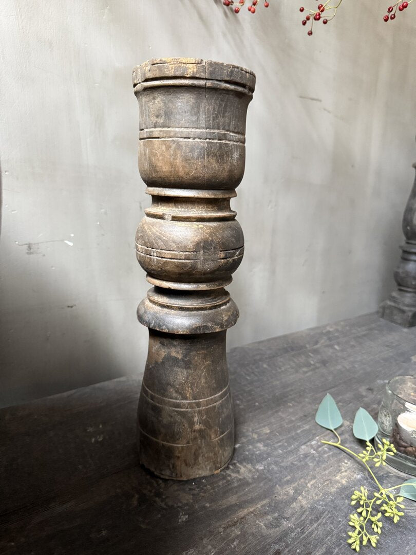 Houten kandelaar/baluster