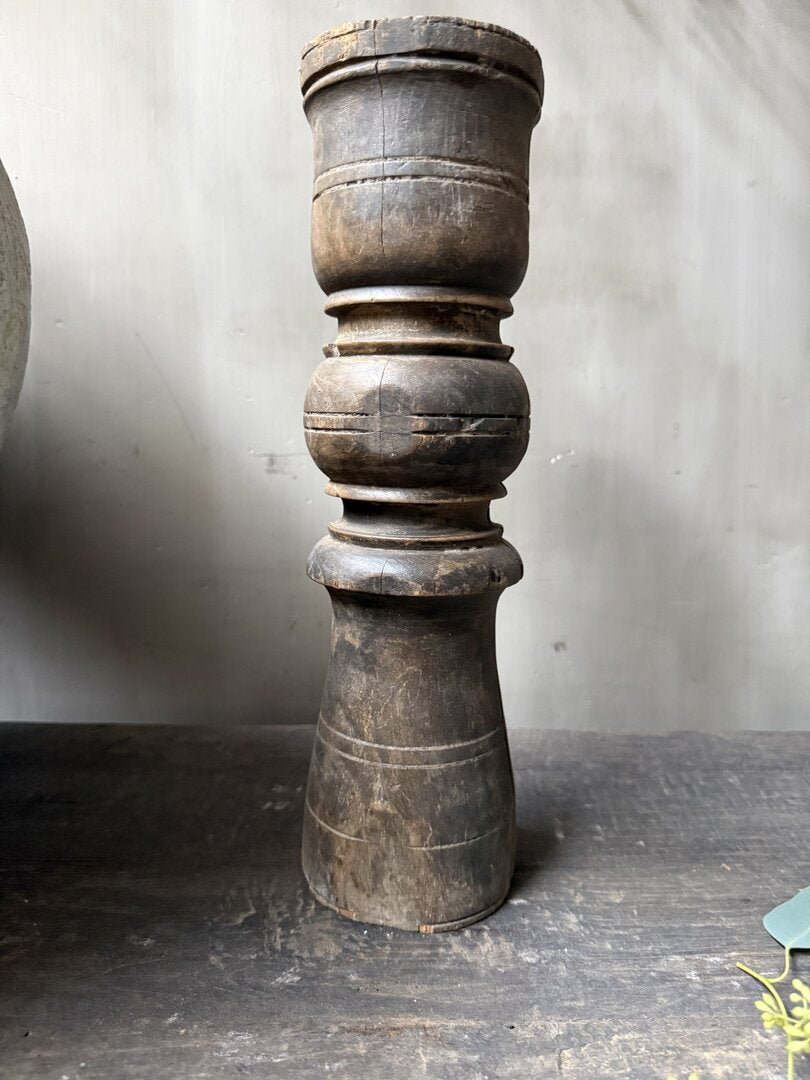 Houten kandelaar/baluster