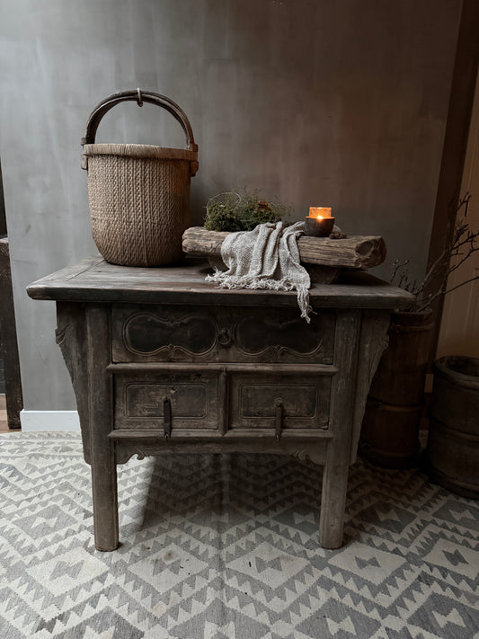 Antique Chinese altar wall table / cabinet