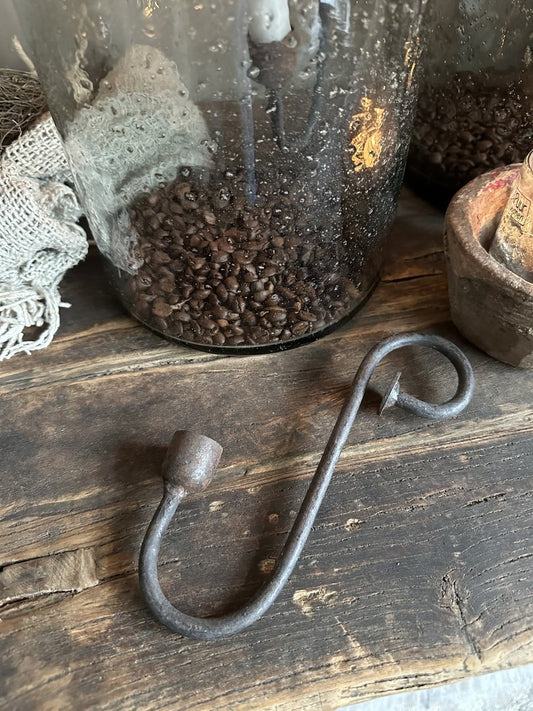 Glashaak / s kandelaar roest