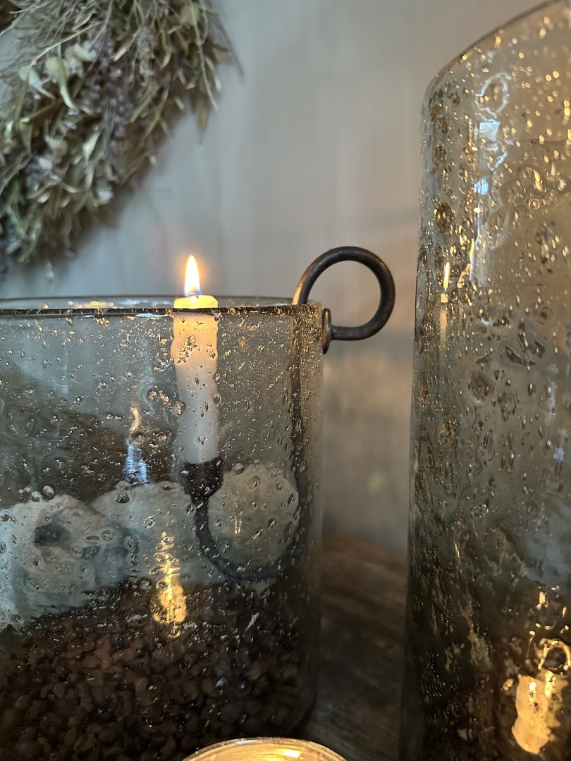 Glashaak / s kandelaar zwart