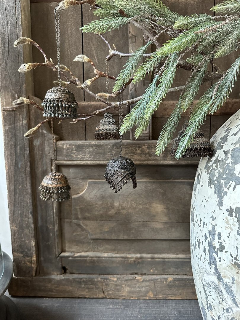 Ornament hanger Loulou rond met punten