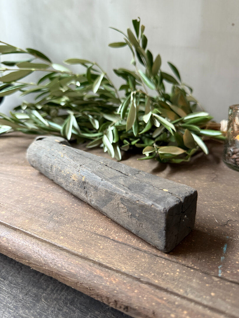 Houten paardje ornament