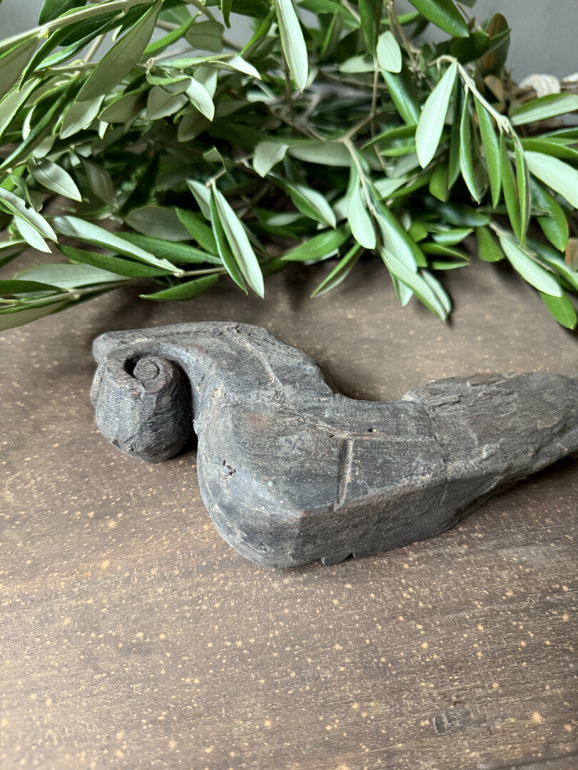 Houten paardje ornament 2