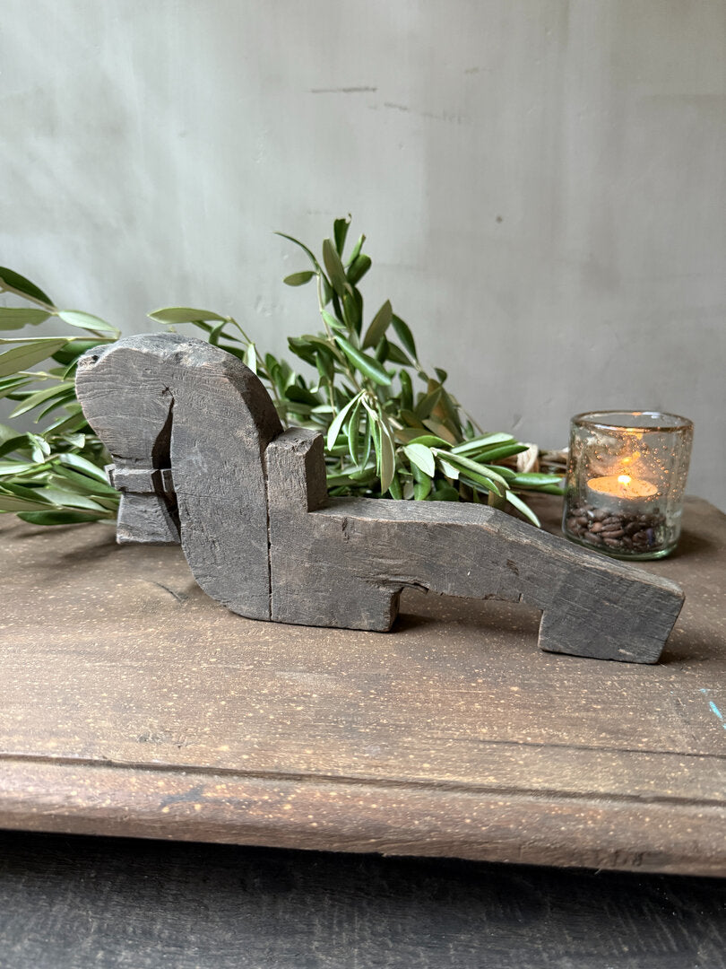 Houten (zee)paardje ornament - My Sober Home