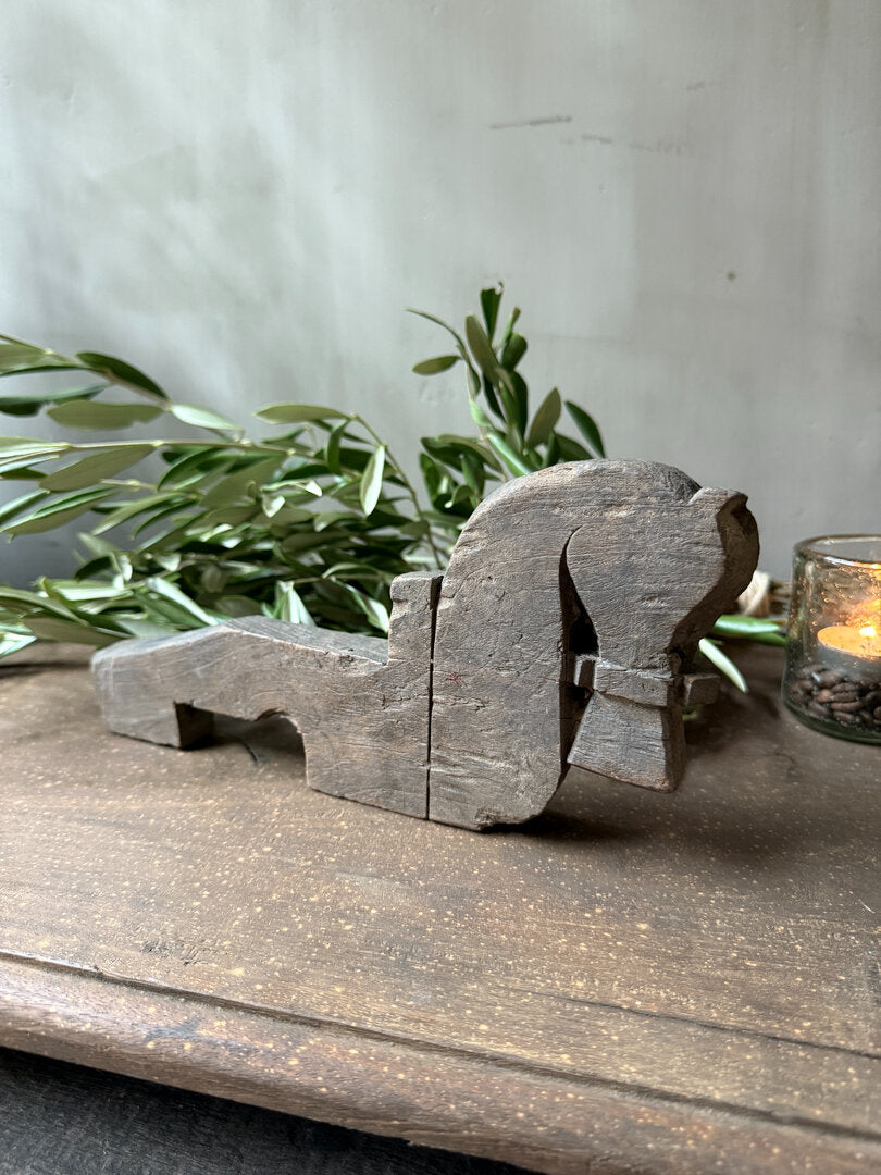 Houten (zee)paardje ornament - My Sober Home