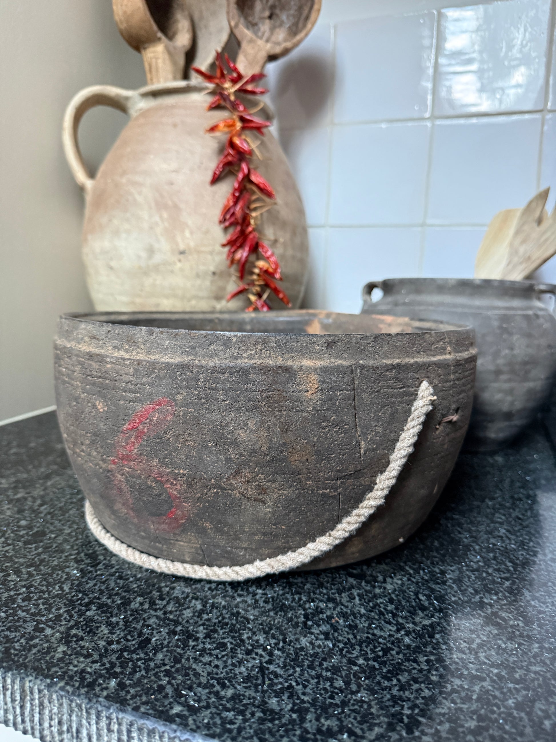 Oude houten bak - My Sober Home