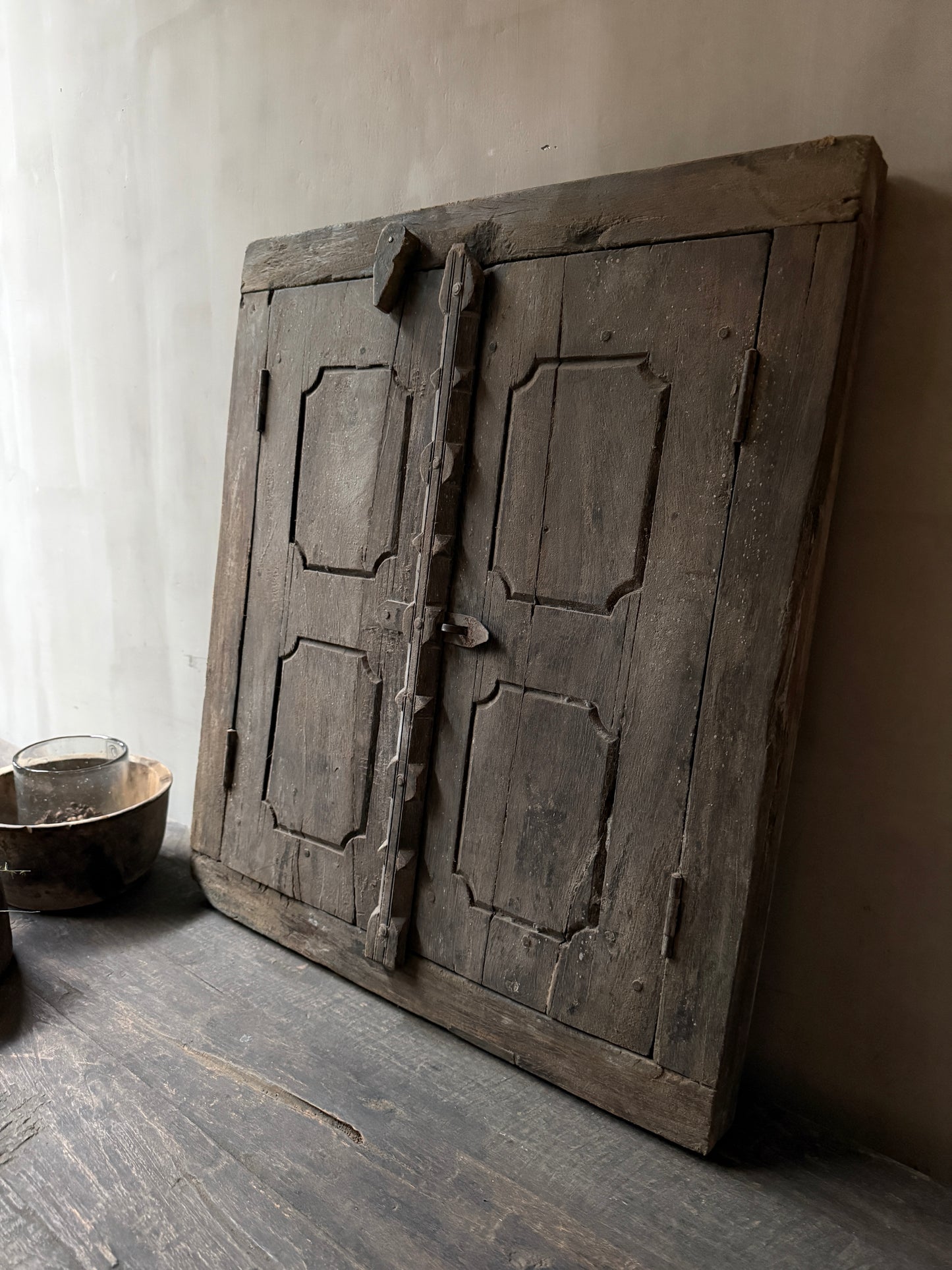 Old frame with mirror