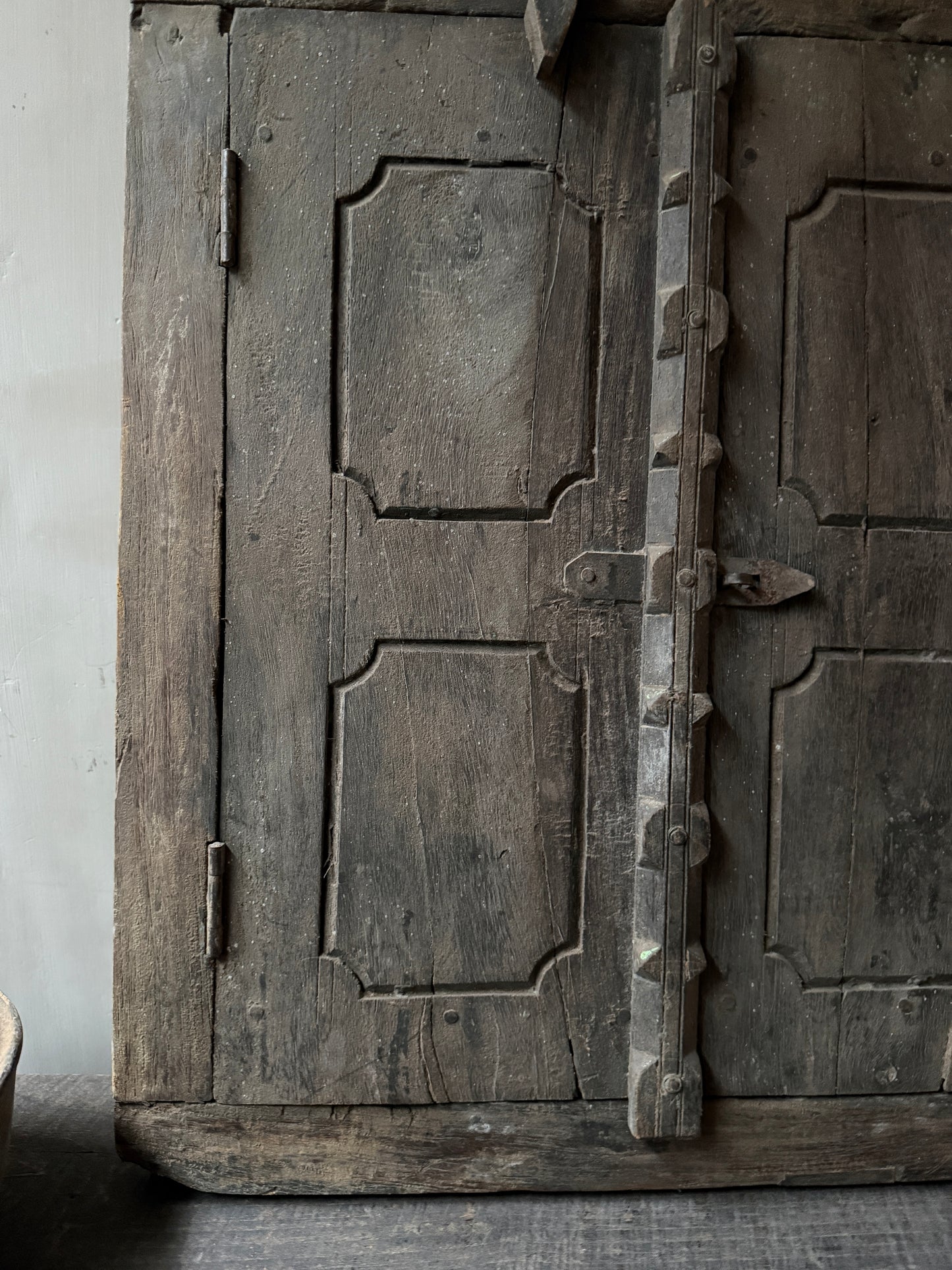 Old frame with mirror