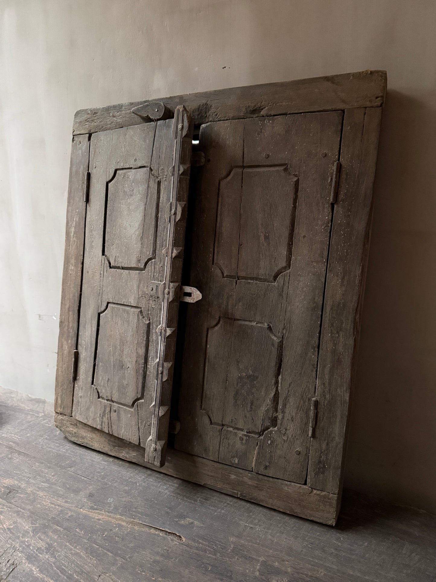 Old frame with mirror