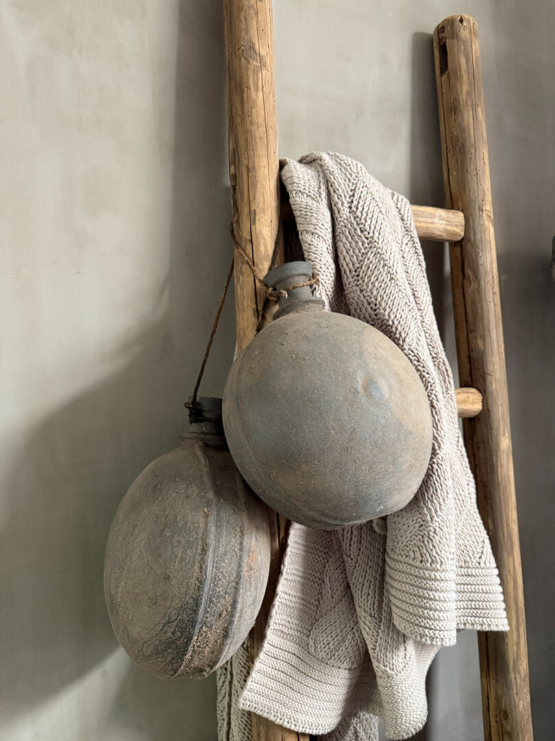 Interieur decoratie set ladder met Sural pot aan touw - My Sober Home