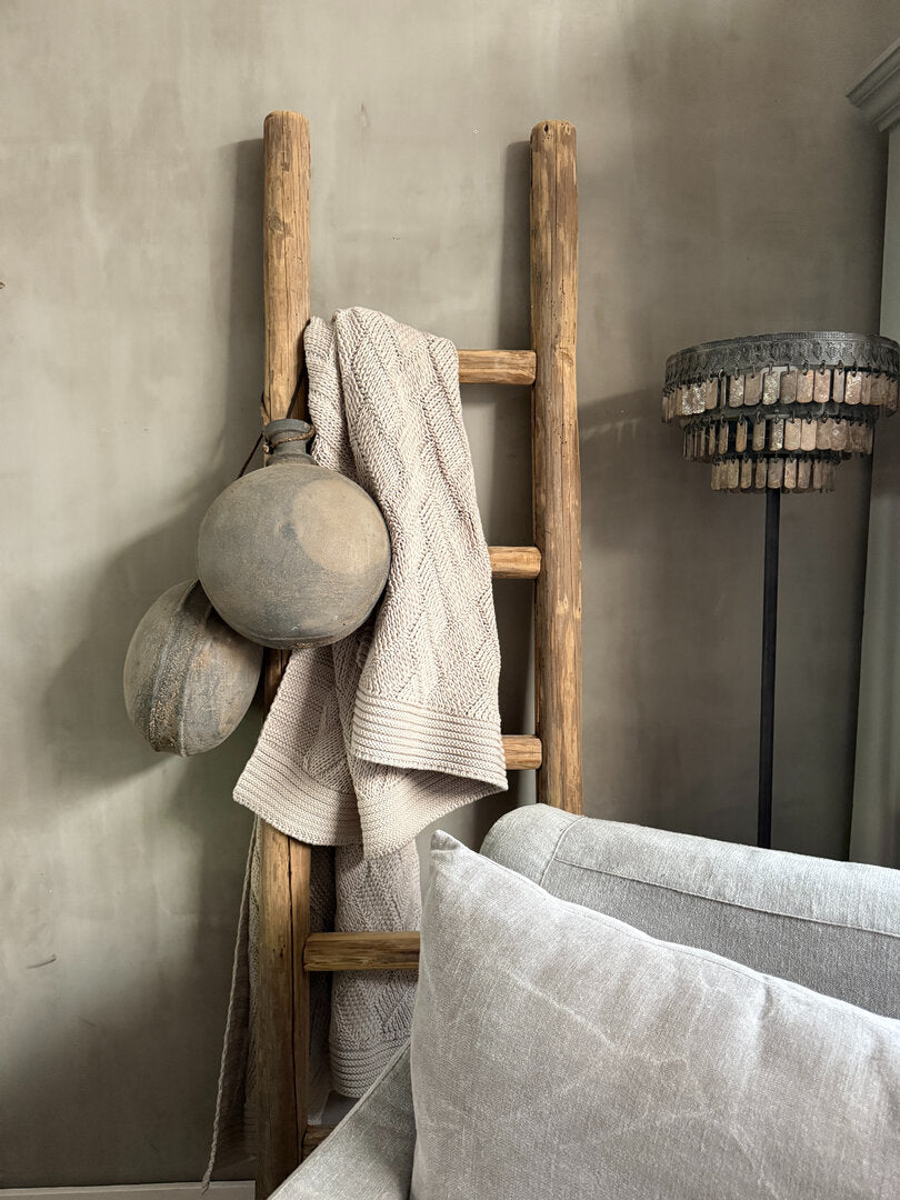 Interieur decoratie set ladder met Sural pot aan touw - My Sober Home