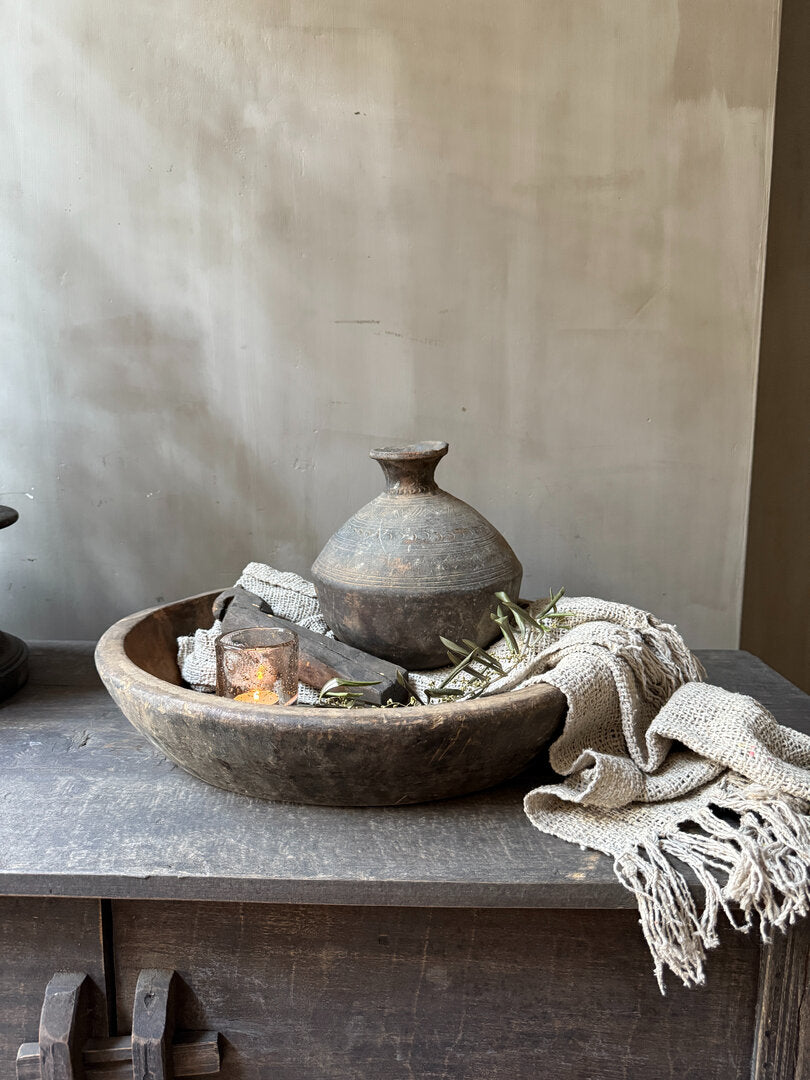 Interieur decoratie set tuimelkruik met hals