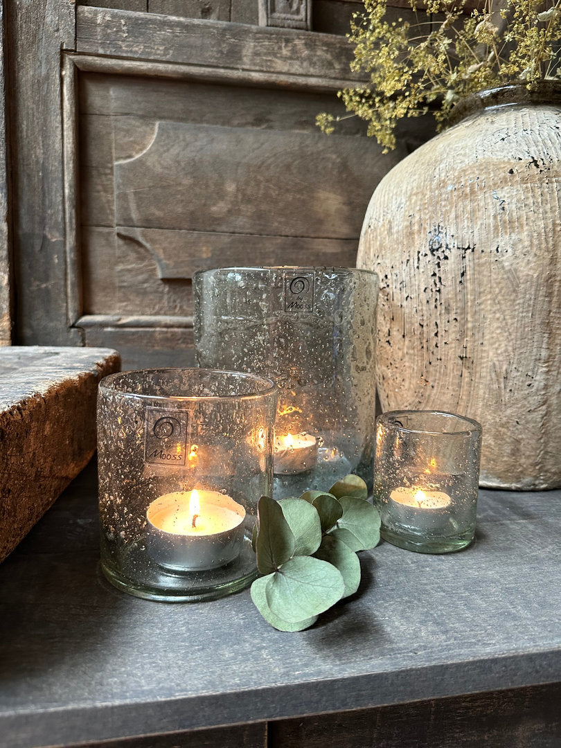 Interieur decoratie set windlichten