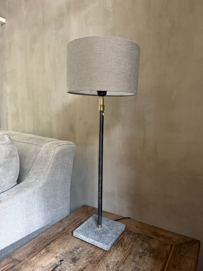 Tafellamp stenen voetje