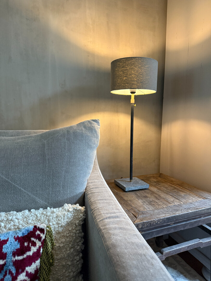 Tafellamp stenen voetje