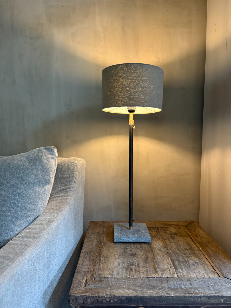 Tafellamp stenen voetje