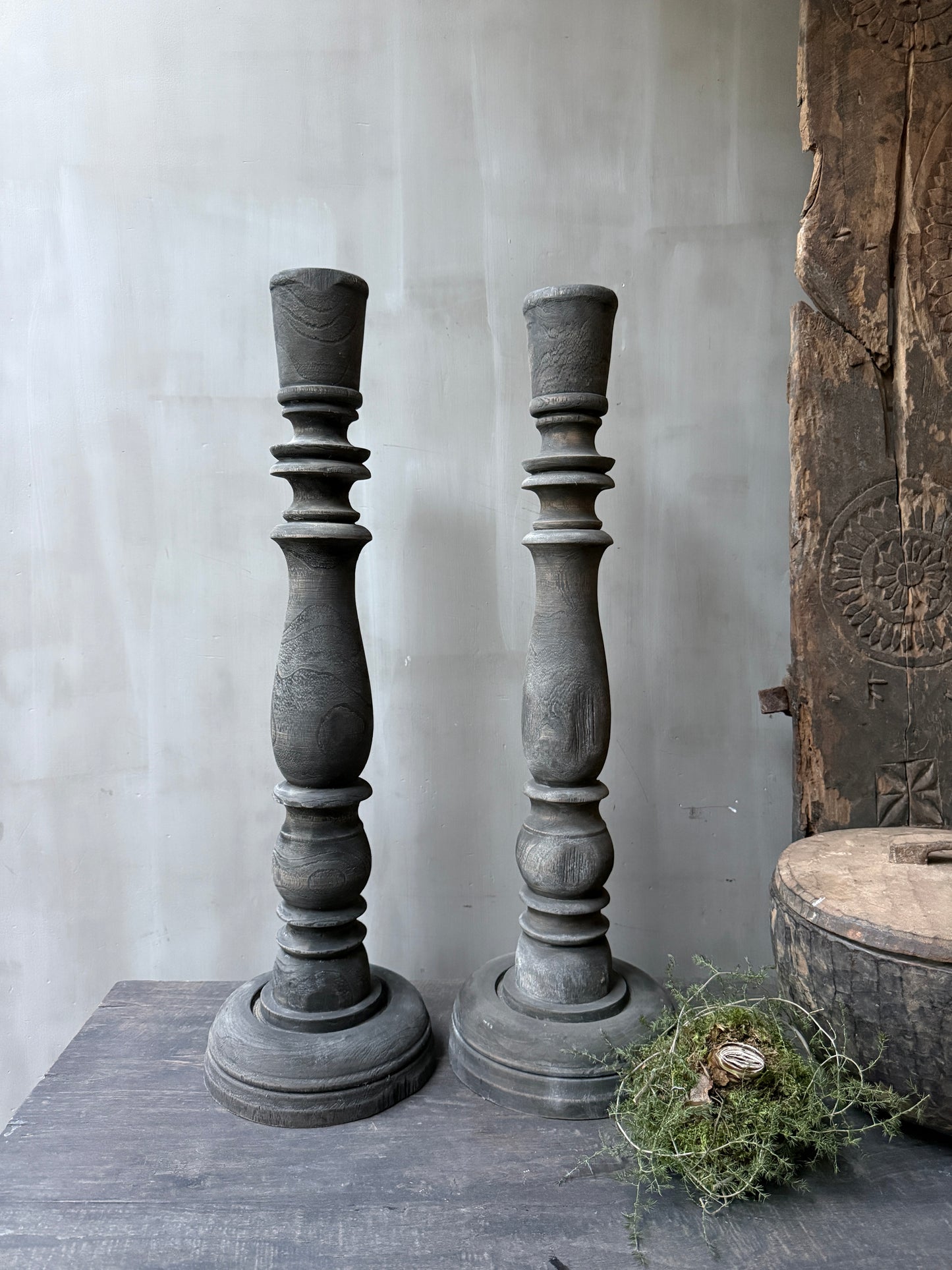 Baluster kandelaar 70 cm