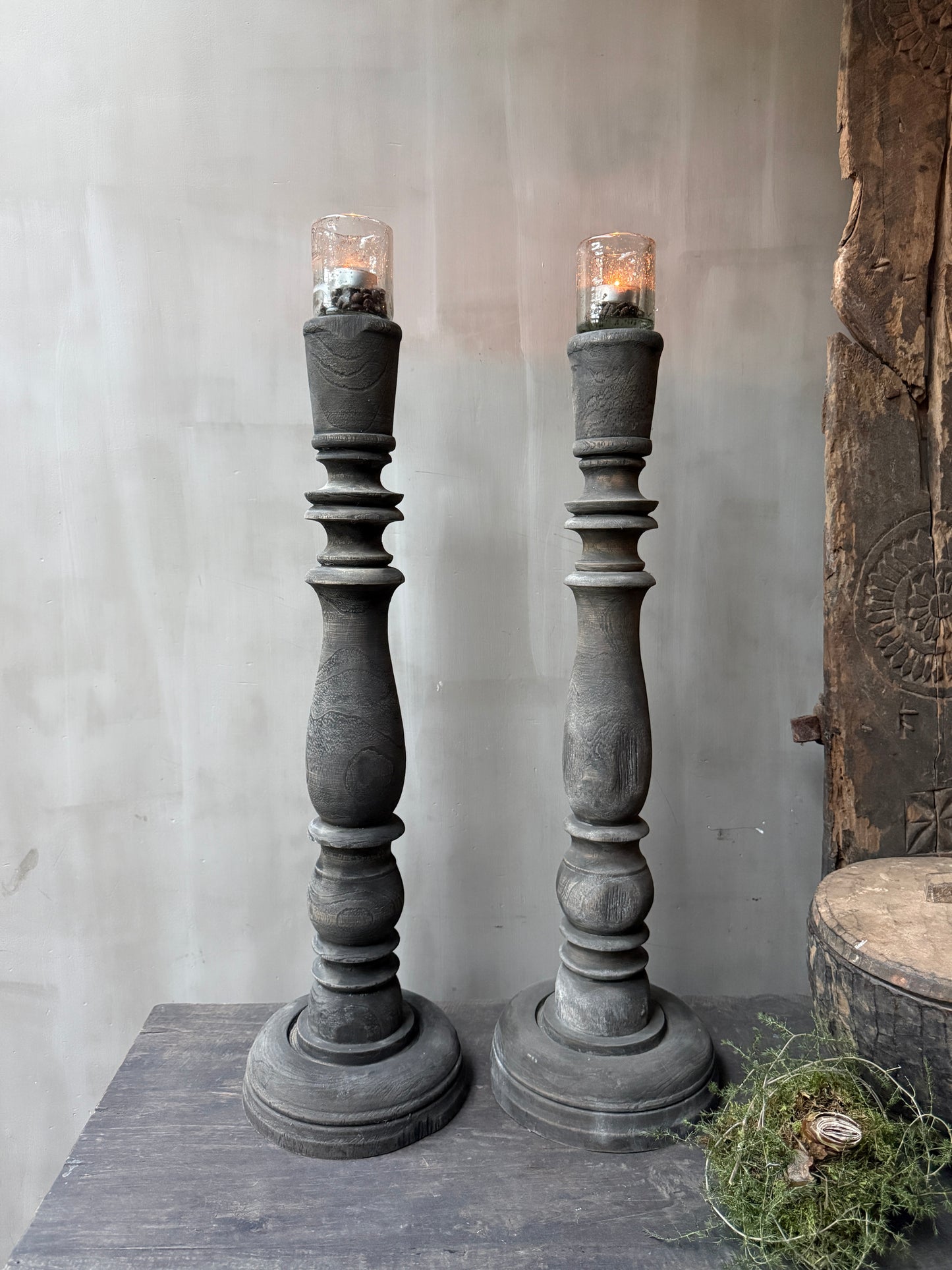 Baluster kandelaar 70 cm