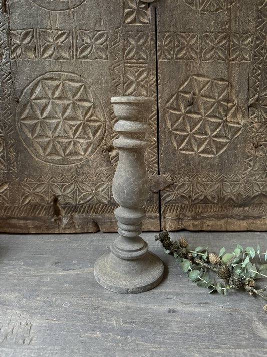 Kandelaar oud hout 30