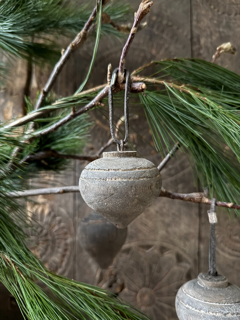 Houten (kerst) hanger