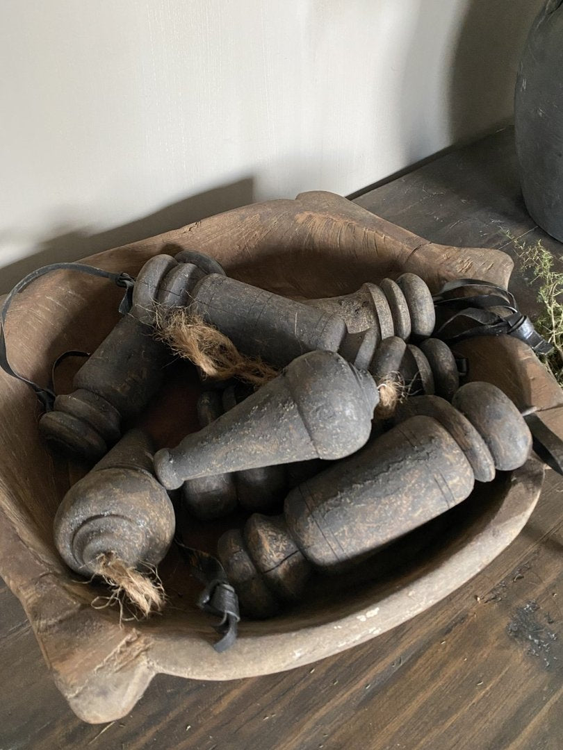 Oude houten klossen - My Sober Home