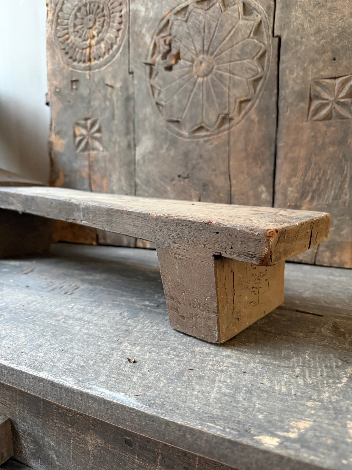 Antieke kokosraspbank - My Sober Home