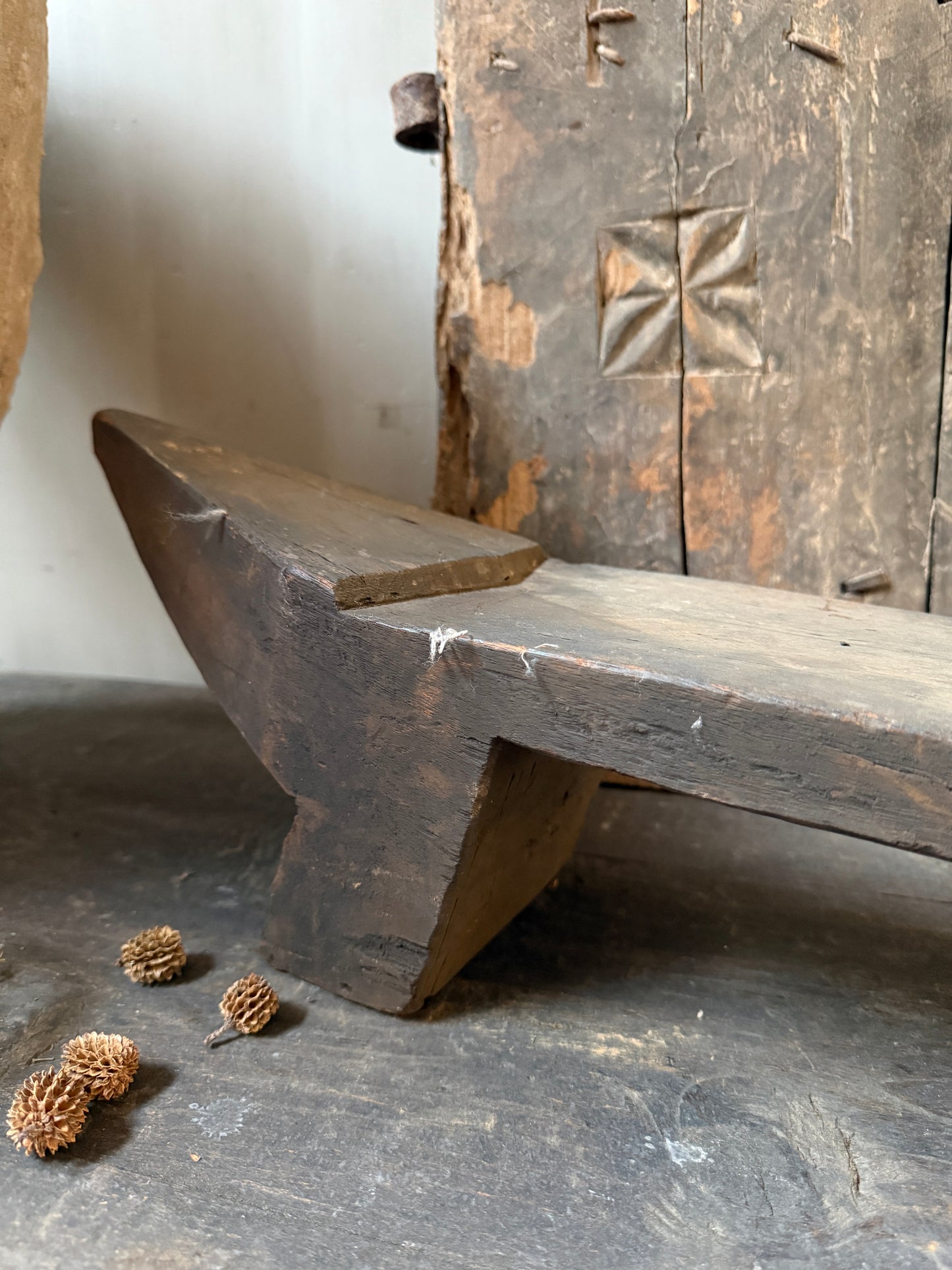 Antieke kokosraspbank - My Sober Home