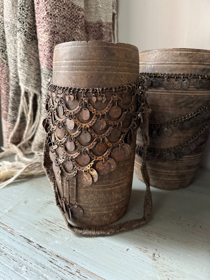 Houten kruikje incl. kruikketting