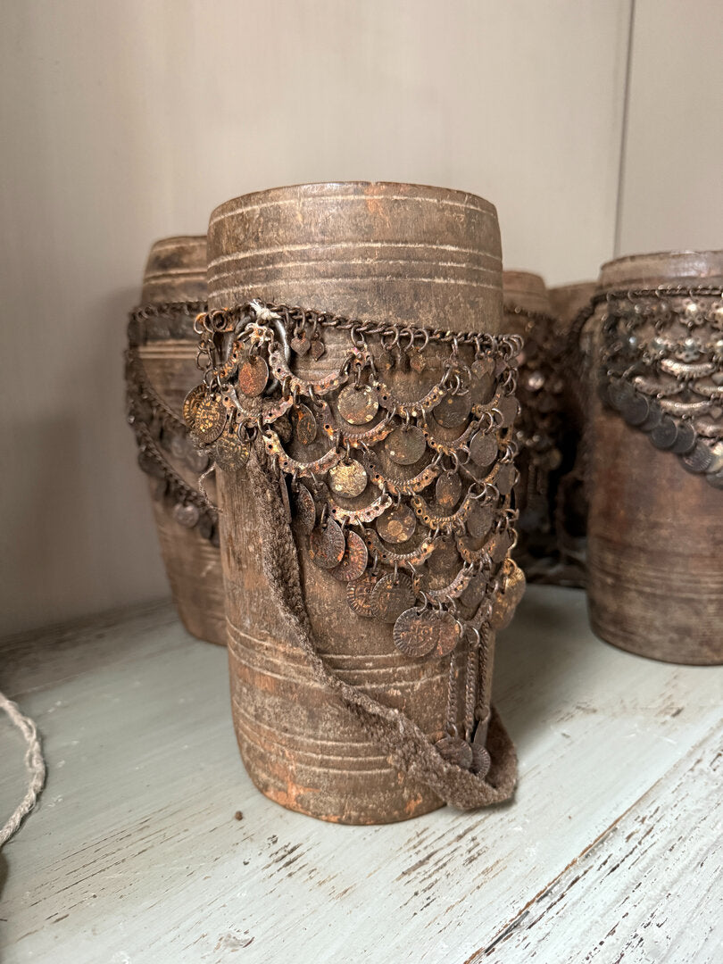 Houten kruikje incl. kruikketting