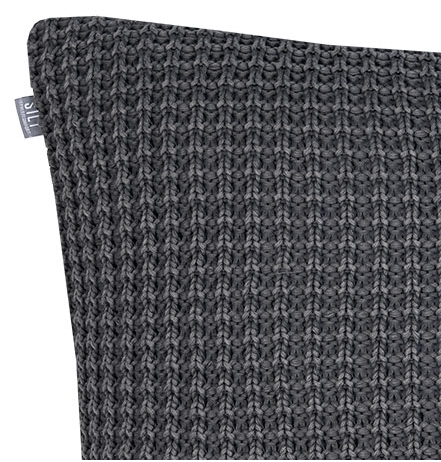 Silt kussen Lyon Antraciet acid wash - My Sober Home