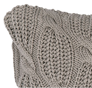 Silt kussen Barcelona Cripple Grey - My Sober Home