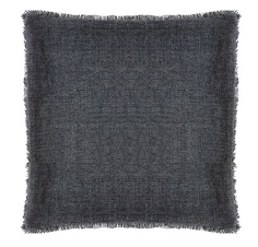 Linnen kussen charcoal/antraciet - My Sober Home