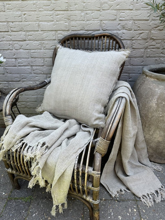 Kussen linnen naturel - My Sober Home