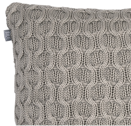 Silt kussen Texel grijs