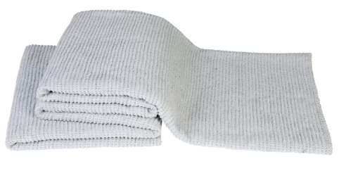 Silt woondeken Londen Lichtgrijs 150 x 200